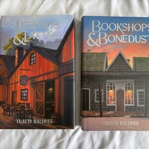 Owlcrate: Legends & Lattes and Bookshops & Bonedust Books